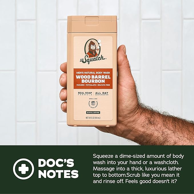 Dr. Squatch Natural Men's Body Wash Shower Gel - Image 4