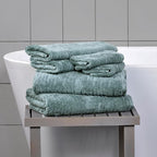 SKL Home CloudSoft Cotton Luxury Hand Towel 2pc Set - Image 6