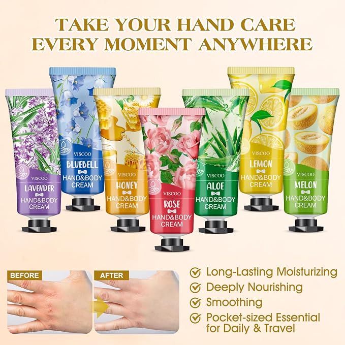 VISCOO 252 Pack Hand Cream Gifts Set - Image 3