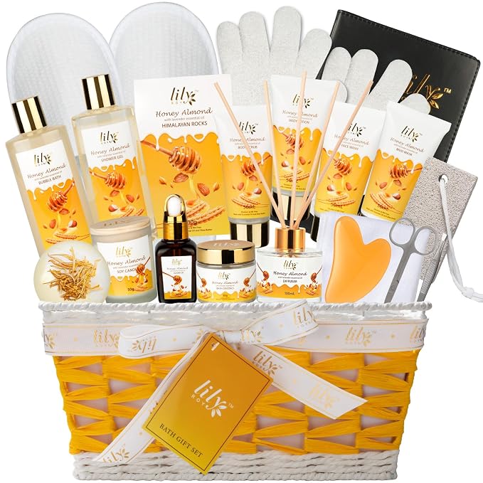Mothers Day Gift Basket for Women, Gifts for Women by LILYROY
