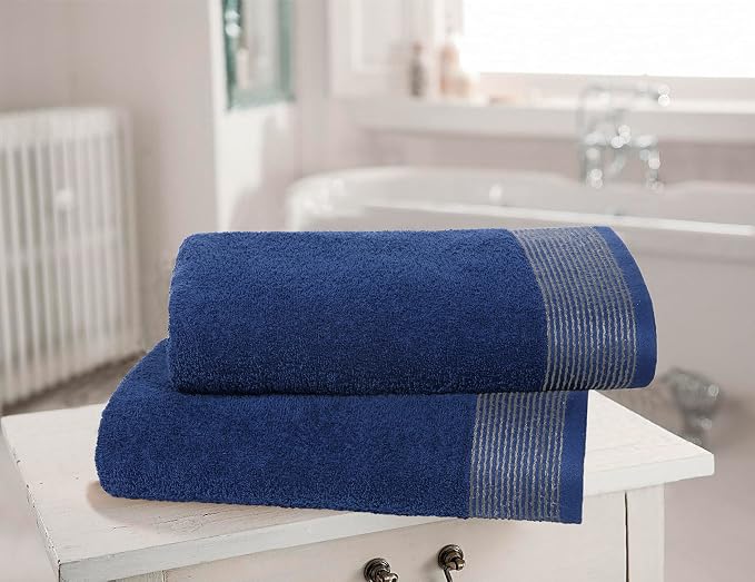 BELIZZI HOME Ultra Soft 2 Pack Oversized Bath Towel Set, 28x55 inches, 100% - Image 2