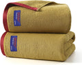 REDKISS 100% Cotton 2 Pack Luxury Bath Towels 27 x 54 Inches, Oversized Bath by REDKISSOnline
