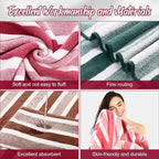 SmoothNovelty 18 Pack Microfiber Bath Towels Bulk 27'' x 60'' Oversized Size - Image 3