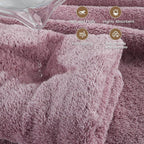 SEMAXE Purple Bath Towel, 100% Cotton Bath Towel - Image 3