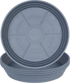 LWALRS Plant Saucer 14 Inch 4 Pack 6 8 10 12 14 16 18 20 25, Plastic Plant Trays by LWALRS
