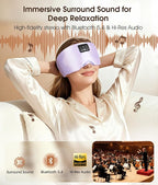MUSICOZY 3D Silk Bluetooth Sleep Mask Headphones, Mulberry Silk Eye Mask - Image 4