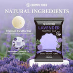 BUMPLYBEE Paraffin Wax for Hand and Feet, 10 Pack Lavender Paraffin Wax Refills - Image 2