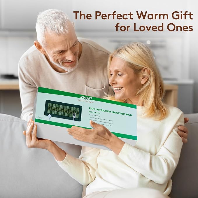 UTK Far Infrared Heating Pad for Back, 5X Deeper Pain Relief for Full Back - Image 7