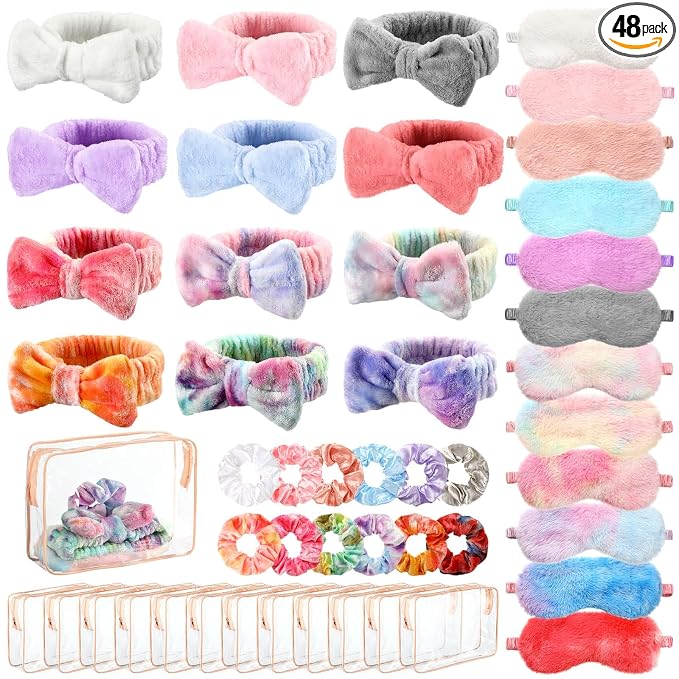 Kajaia 48 Pcs Spa Party Supplies by Kajaia