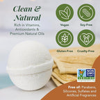 Saavy Naturals Bath Bombs – Relaxing Foaming Fizz Bubbles, Organic Bath Bombs - Image 5