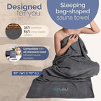 Sauna Blanket Insert Towel Kit - Image 3