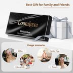Sleep Mask Silk Eye Mask for Men Sleeping Mask, Adjustable Elastic Strap for - Image 7