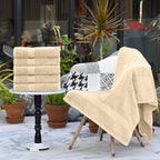 HERCULEAN Large Bath Towels 24 x 50 Pack of 6 | Quick Dry and Highly Absorbent - Image 5