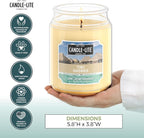 Candle-lite Scented Candles, Tiki Shores, 18 oz Jar, Proudly Poured in The USA - Image 4
