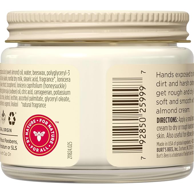Burt's Bees Almond & Milk Hand Cream, 2 Oz - Image 10
