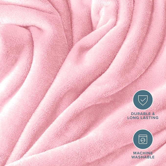 Bare Home Fleece Blanket - Image 5