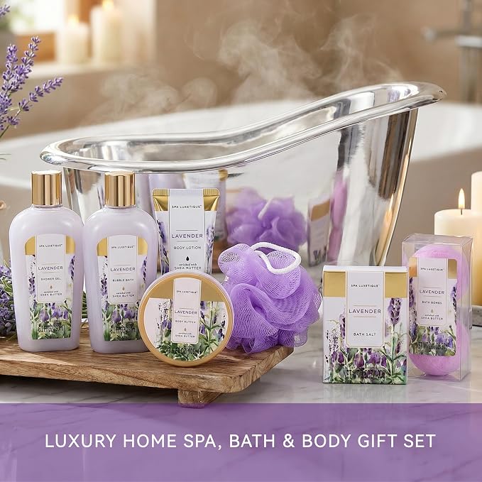 spa luxetique Spa Gifts for Women, Gift Basket, Lotion Sets, Birthday - Image 5