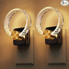 L LOHAS LED Night Lights Plug into Wall, 2 Pack Plug in Night Lights by LLOHASLED