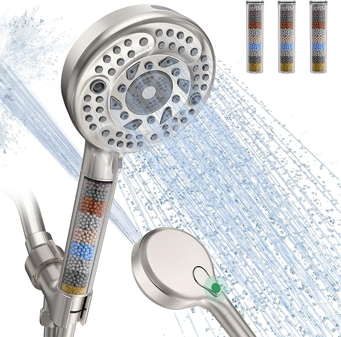 SunCleanse Filtered Shower Head by SunCleanse