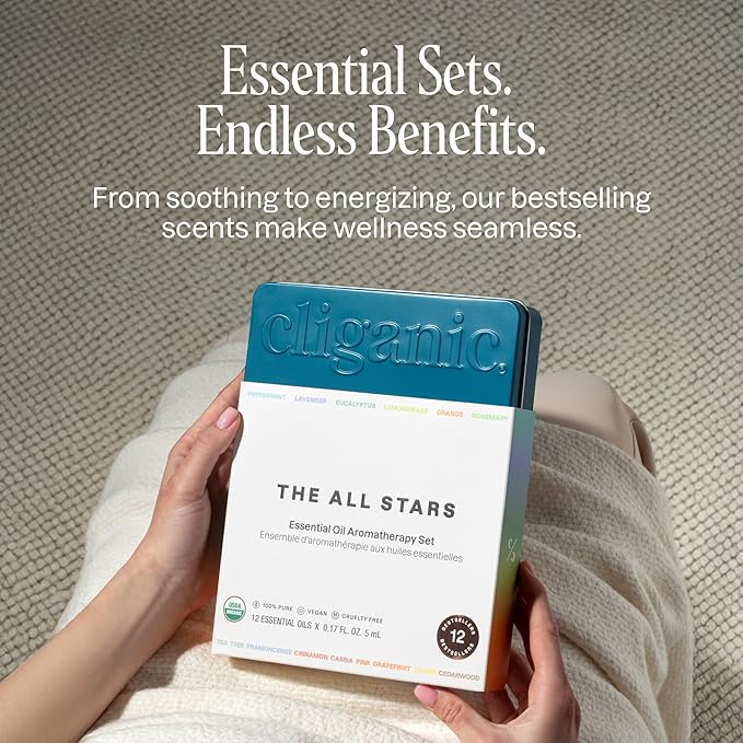 Cliganic Organic Essential Oils Set - Image 3