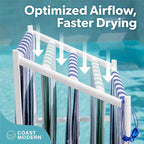 Coast Modern Pool Towel Rack – Choose Your Color - Image 4