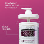 Advanced Clinicals Retinol Cream + Collagen Peptides Body Moisturizer & Face - Image 6