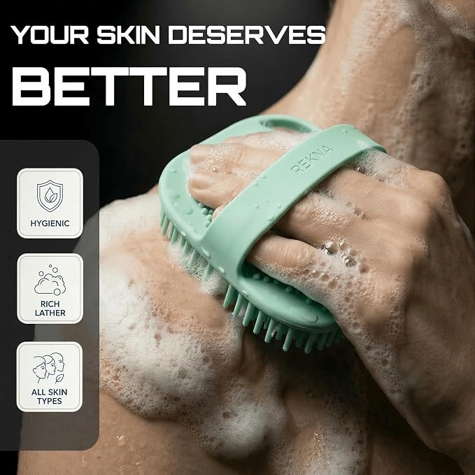Silicone Body Scrubber for Shower - Image 8