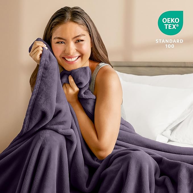 Bare Home Fleece Blanket - Image 4