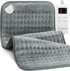Heating Pad for Back & Period Cramps, Christmas Birthday Gifts for Women by ZUODUN