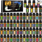 SACATR 60 Bottles Premium Essential Oils Set by SACATR