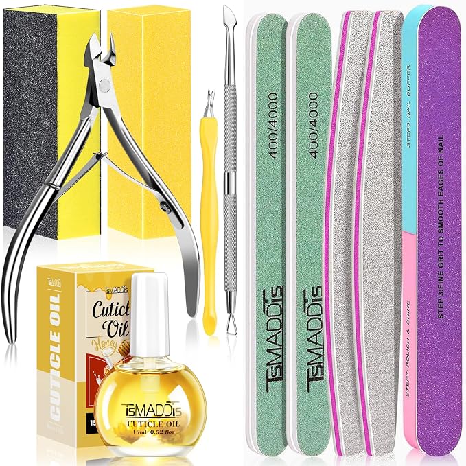 TsMADDTs Nail Buffers and Files Set by TsMADDTs
