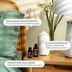 Cliganic Serenity Essential Oils Diffuser Set – Aromatherapy Humidifier - Image 5