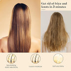 GAINWELL Bamboo Hair Brush for Hair Growth, Natural Bamboo Bristles Detangling - Image 5