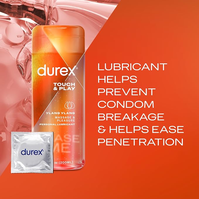Durex Water Based Lube, Touch & Play Personal Lubricant - Image 4