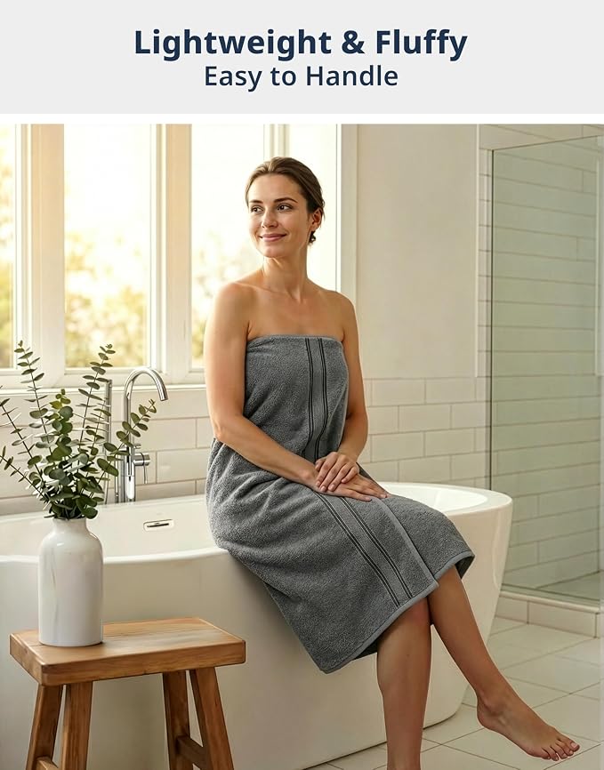 LANE LINEN Large Bath Towels - Image 2
