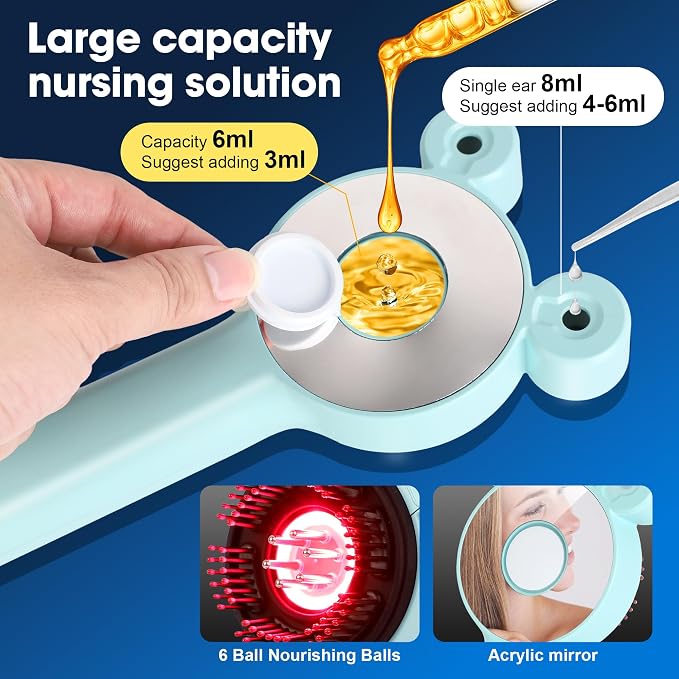 Upgraded 4 in 1 Scalp Massager Hair Growth, Electric Scalp Massager, Hair Oil - Image 5