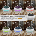 Morbou Essential Oil Diffuser Jellyfish Mist Dancing - Image 3