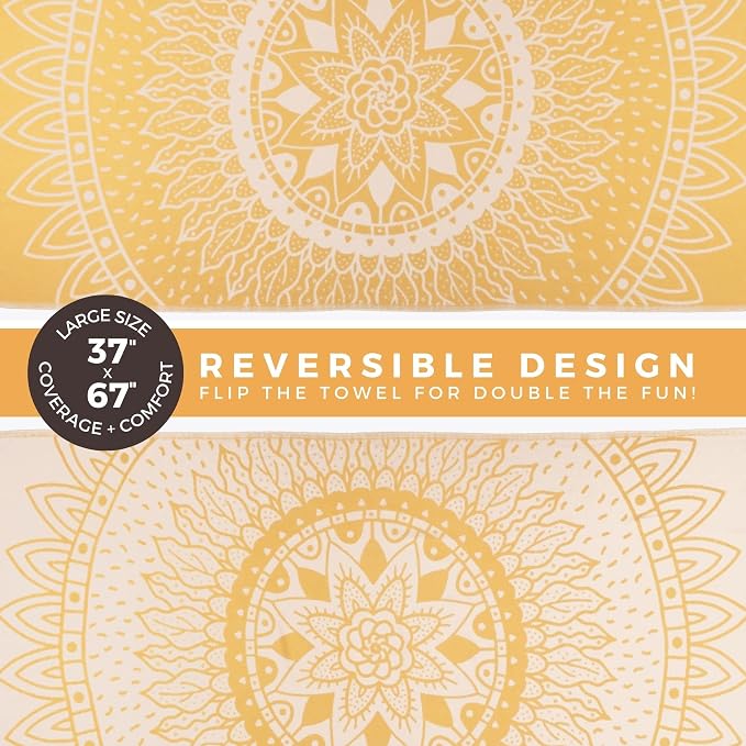 FESHKA Sand Proof Turkish Beach Towel – Oversized, Quick Dry & Lightweight - Image 5