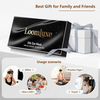 Sleep Mask Silk Eye Mask for Men Sleeping Mask, Adjustable Elastic Strap for - Image 7