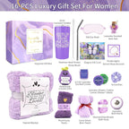 Spa Gifts for Women, Lavender 16 Pcs Valentines Day Gifts for Her Girlfriend - Image 2