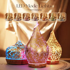 Porseme 280ml Essential Oil Diffuser, 3D Glass Aromatherapy Diffusor, - Image 2