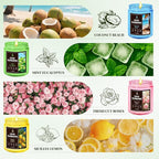 4 Pack Odor Eliminating Highly Fragranced Candle, Eliminates 95% of Food - Image 7