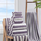 8 Piece Bathroom Towel Set |2 Oversized Bath Towels, 2 Hand Towels, 4 - Image 5