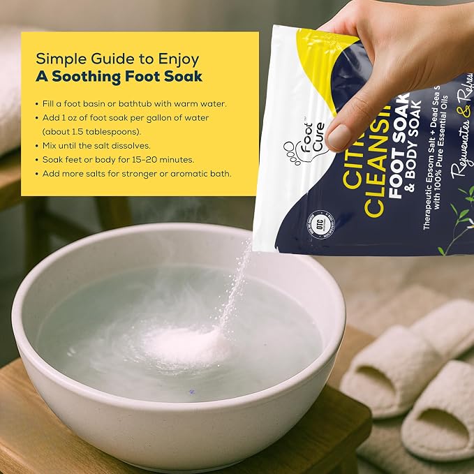 FOOT CURE Citrus Detox Foot Soak - Image 8