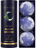 Sleep Well Bubble Bath Bombs Melatonin Infused Lavender Chamomile Essential by NewMiuz