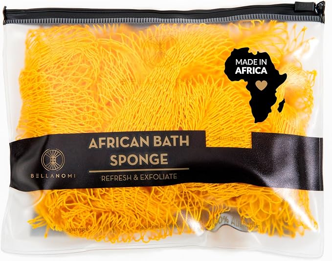 BELLANOMI African Exfoliating Net Sponge, Ethically sourced from Nigeria - Image 2