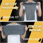 TICONN Neck Gaiter Face Cover Scarf, Neck Warmer Breathable Sun & Wind-proof - Image 5