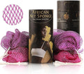 African Net Sponge Authentic Exfoliating Body Scrubber by SpiralScgv