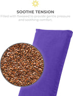 Sunshine Yoga 4-Pack Unscented Sateen Eye Pillows, Low-Luster, 9’’ x 4’’ - Image 3