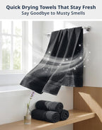 LANE LINEN 12 Piece Premium Towels - Image 7